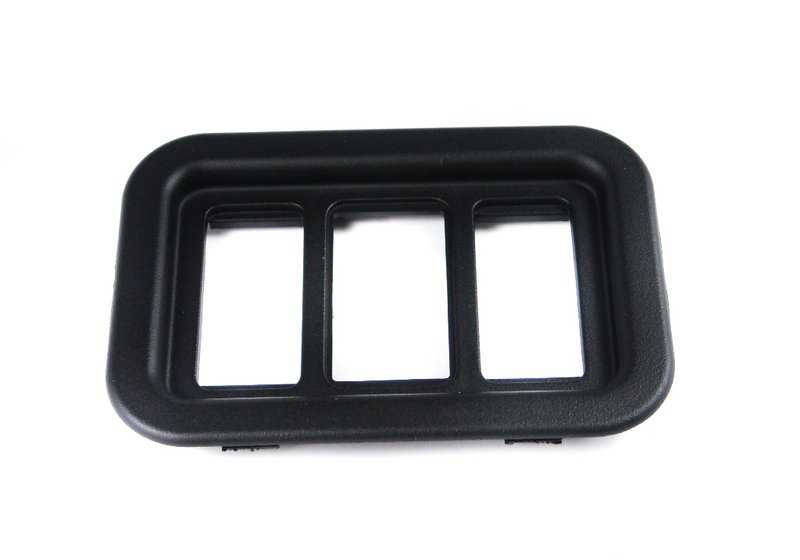 Embellecedor de interruptor trasero OEM 51168407211 para BMW E36 y Z3. Original BMW.