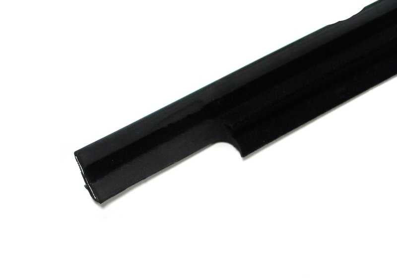 Sellado de canaleta de la ventana exterior izquierda para BMW E30 (OEM 51221913069). Original BMW.