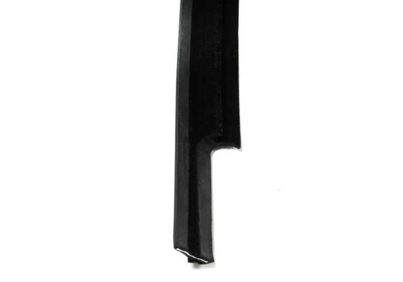 Sellado de canaleta de la ventana exterior izquierda para BMW E30 (OEM 51221913069). Original BMW.
