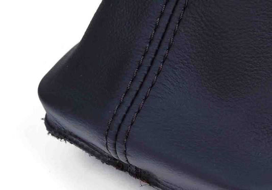 Fuelle de cuero Walk-Nappa OEM 25112267995 para BMW Serie 3 E36 (316i, 318ti, 318tds) en color Schwarz. Original BMW.