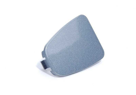Tapa embellecedora gris metalizada OEM 51418236123 para BMW E46. Pieza original BMW.