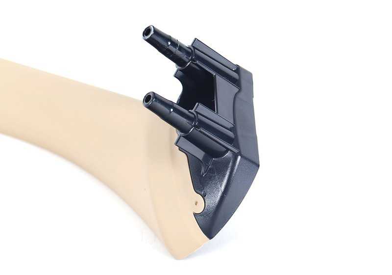 Soporte de manilla derecha OEM 51417230854 beige para BMW Serie 3 E90, E91, E90 LCI, E91 LCI. Original BMW.