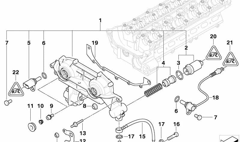 Válvula solenoide OEM 11361432532 para BMW E36 E46 E39 E60 E61 E38 E65 E66 E83 E53 Z3 E85. BMW originais.