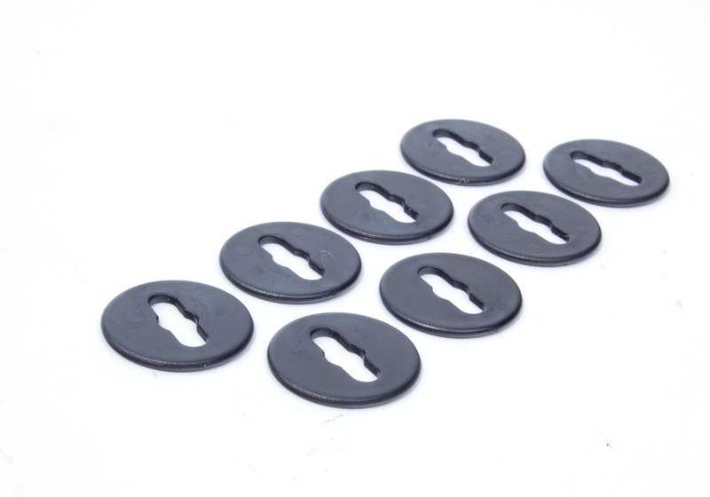 Alfombrillas exteriores velours beige OEM 51478266754 para BMW Serie 3 E46 (325i xDrive, 330d xDrive). Original BMW.