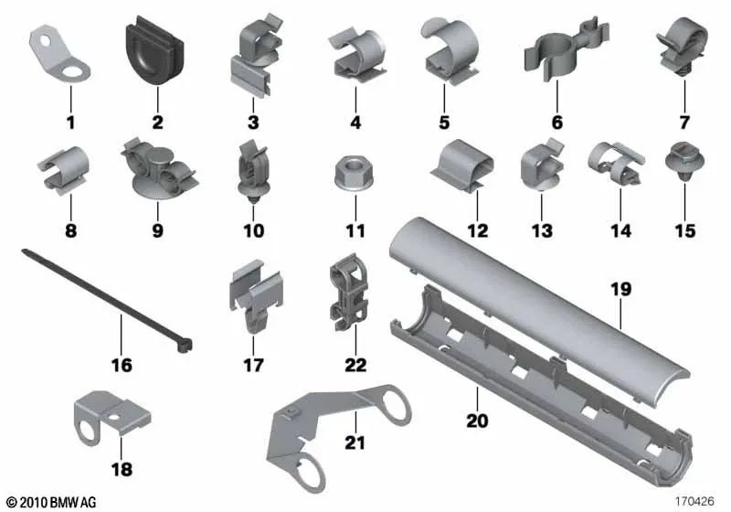 Boquilla OEM 12527509070 para BMW Serie 3 E46, X3 E83 y X3 E83 LCI. Original BMW.