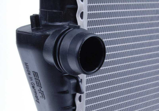 Coolant radiator for BMW 5 Series E39, 7 Series E38 (OEM 17111436063). Genuine BMW.