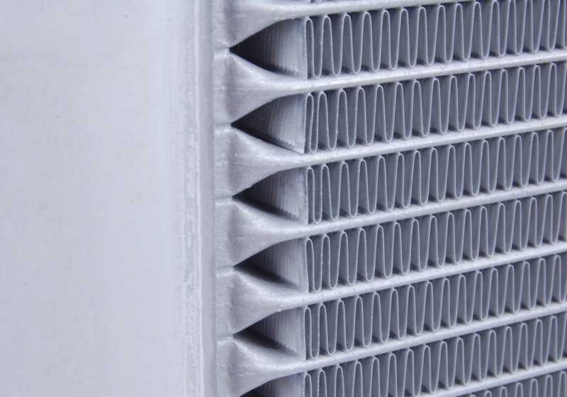 Coolant Radiator for BMW 5 Series E60, E60N, E61N (OEM 17117534914). Original BMW.