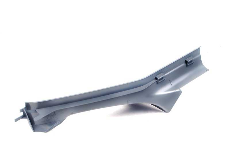 Moldura embellecedora interior trasera derecha OEM 51478227526 para BMW E46. Original BMW.