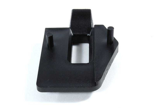 Soporte cerradero capó OEM 51238229796 para BMW E46. Original BMW.