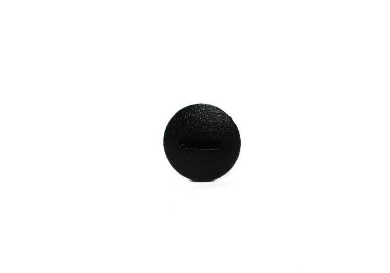 Tapón cierre salpicadero OEM 51161932255 para BMW E30, E36, E34, E63, E64, E31, Z1, Z3. Recambio original BMW.