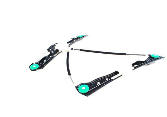 Alzacristales eléctrico delantero izquierdo OEM 51337138465 para BMW Serie 1 E87, E87 LCI. Original BMW.