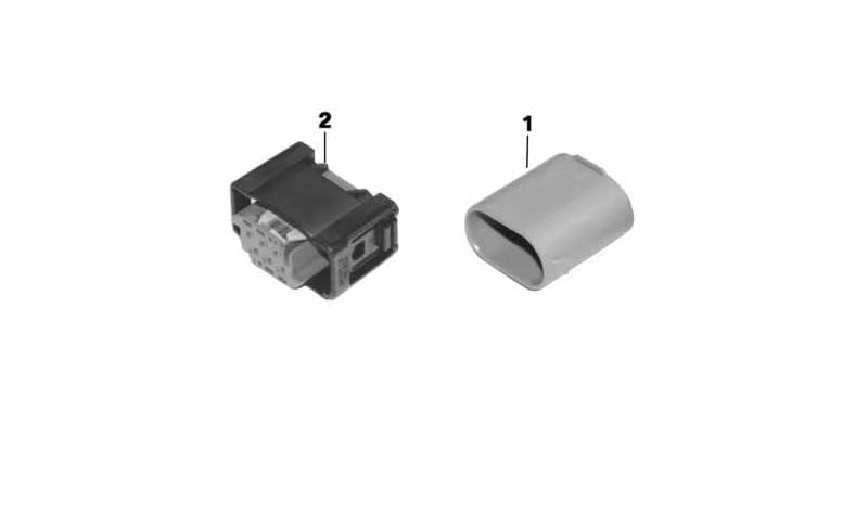 Logement de court-circuit pour BMW E65, E66 (OEM 61136909083). BMW d'origine