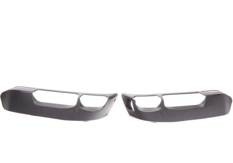 Cubierta exterior negra OEM 52107057988 para BMW E39 y E38. Pieza original BMW.