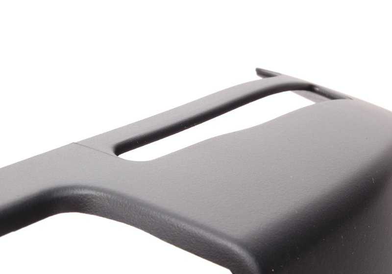 Cubierta exterior negra OEM 52107057988 para BMW E39 y E38. Pieza original BMW.
