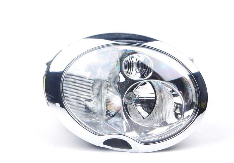 Faro de xenón izquierdo OEM 63126933839 para MINI R50, R53. Original MINI.