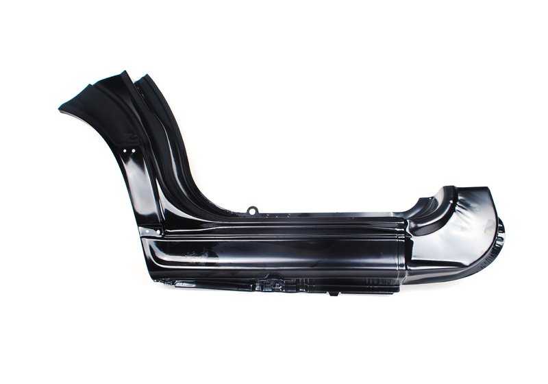 Entrada lateral trasera derecha OEM 41008181708 para BMW E34 518g, 518i (modelos con motor M40 y M43, manual y automático, tracción trasera). Pieza original BMW.