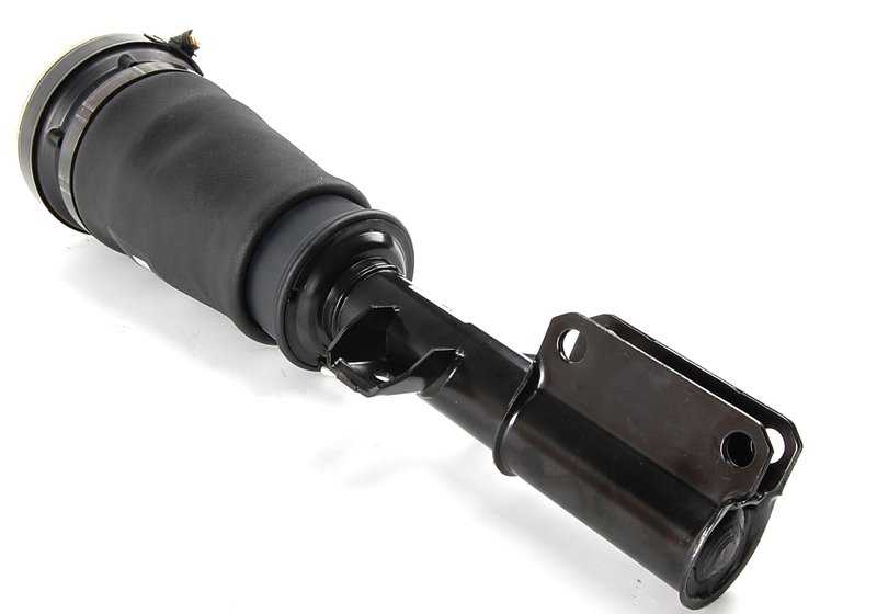 Amortiguador neumático delantero izquierdo OEM 37116757501 para BMW E53. Original BMW.