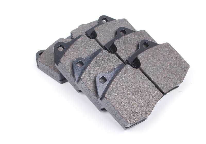 Kit de reparación de pastillas de freno sin amianto OEM 34111163923 para BMW E31. Original BMW.
