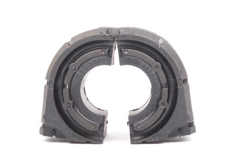 Silentblock goma estabilizadora delantera Ø26,5mm OEM 31352283071 para BMW E60, E61. Original BMW.