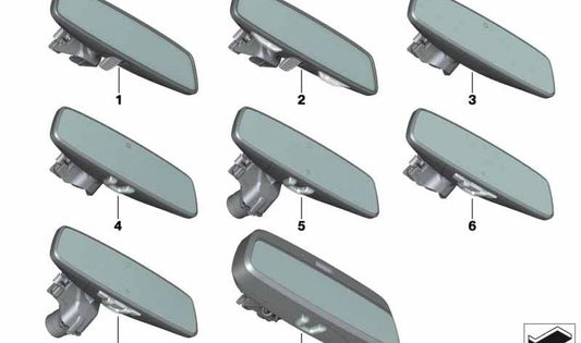 Manuale interno posteriori interni 51169391334 per BMW X3 G01, x4 G02. BMW originale.