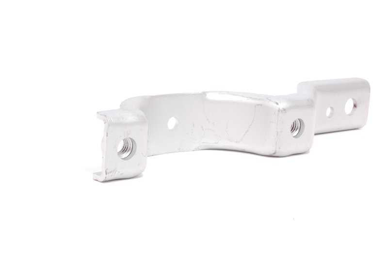 Soporte de tubo de escape izquierdo OEM 18211715871 para BMW E38. Original BMW.