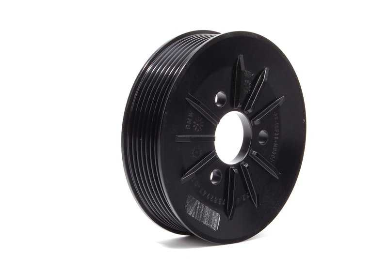 Polea de dirección asistida OEM 32427582947 para BMW E82, E88, E90N, E91N, E92N, E93N, E84. Original BMW.