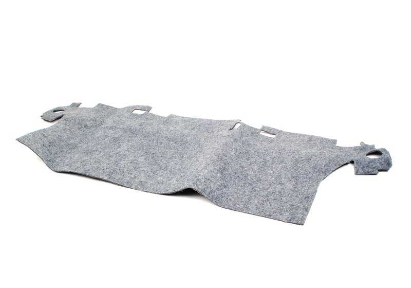 Aislamiento acústico del suelo del maletero para BMW Serie 3 E46 (OEM 51488204049). Original BMW