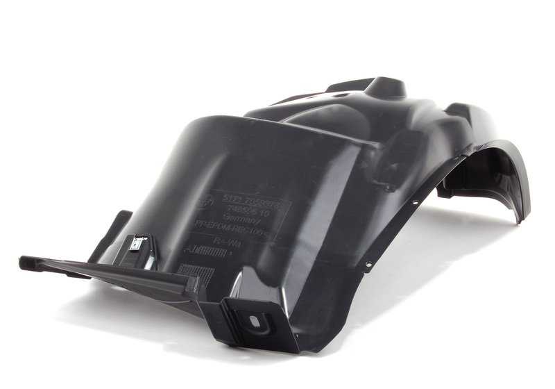 Rechte Vorderradschrittabdeckung für BMW 3 E90 -Serie, E91 (OEM 51717059378). Original BMW