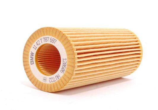Filtro de aceite OEM 11427787697 para BMW E87, E46, E90, E91, E60, E61, E65, E83 {Todos los modelos compatibles}. Original BMW.