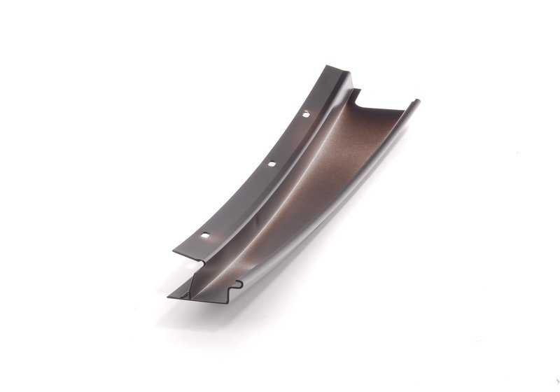 Embellecedor marco ventana pilar B puerta trasera derecha OEM 51357033812 para BMW E60, E60N, E61, E61N. Original BMW.