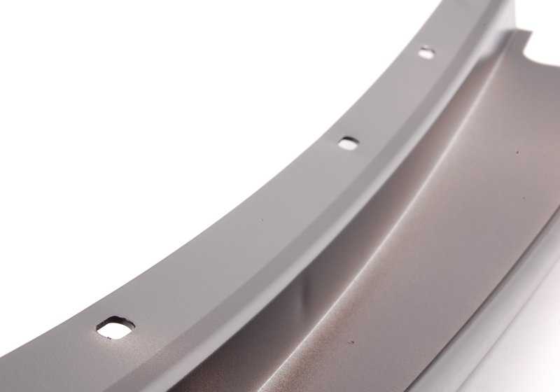 Embellecedor marco ventana pilar B puerta trasera derecha OEM 51357033812 para BMW E60, E60N, E61, E61N. Original BMW.