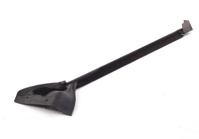 Cubierta exterior izquierda de marco de ventana cromada OEM 51367026387 para BMW E46. Original BMW.