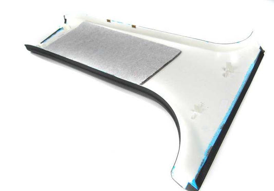 Cubierta interior pilar central inferior izquierdo OEM 51438174439 para BMW E38. Color antracita. Recambio original BMW.