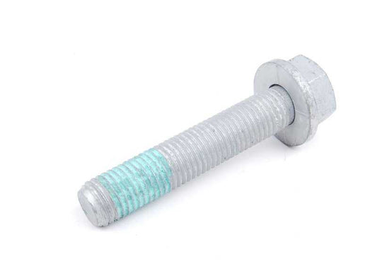 Tornillo hexagonal con arandela M12x1,5x63 OEM 33503446548 para BMW X3 E83, E83N. Pieza original BMW para el montaje del amortiguador trasero.
