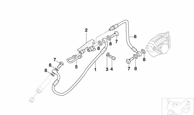Arandela de sellado OEM 07119963073 para BMW E21, E30, E36, E46, E12, E28, E34, E39, E60, E61, E24, E63, E64, E23, E38, E65, E66, E83, E53, Z3, E85. Original BMW.