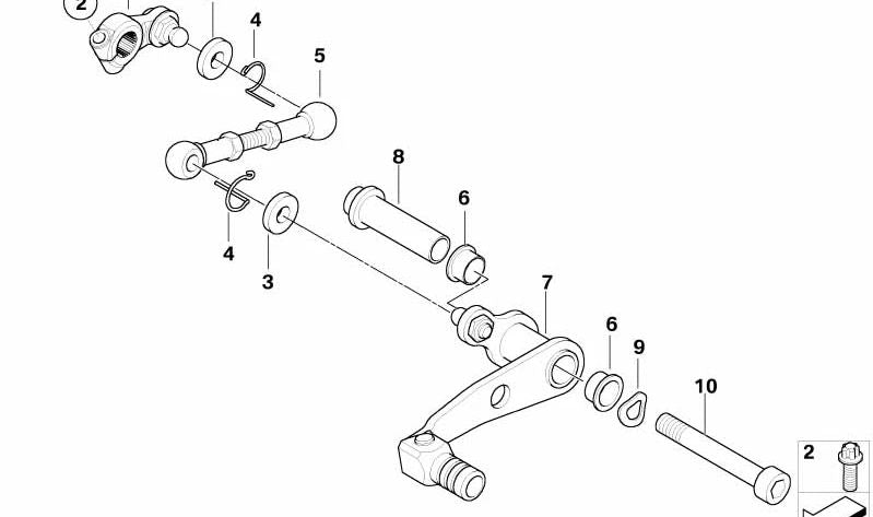 Arandela elástica OEM 07119932084 para BMW Motorrad C 600 Sport, C 650 GT, F 650 GS, F 700 GS, F 750 GS, F 800 GS, F 850 GS, G 310 R, G 310 GS, R 1200 GS, R 1250 GS, S 1000 R. Original BMW Motorrad.
