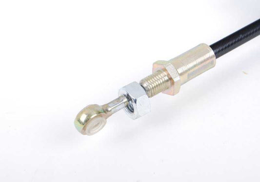 Cable de cambio con amortiguación de ruido OEM 25161218350 para BMW E32. Original BMW.