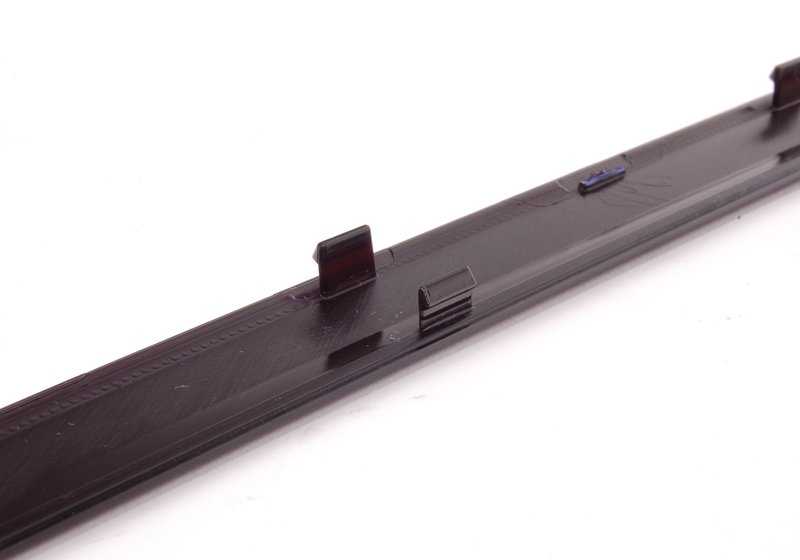 Black molding for BMW 3 Series F30, F31, F35 (OEM 51127288233). Genuine BMW.