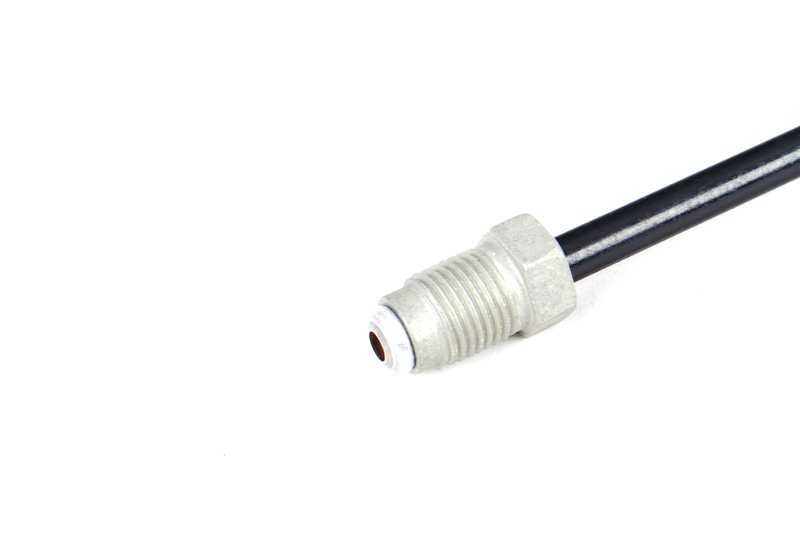 Tubo de freno (rohrleitung) OEM 34326755571 para BMW E21, E12, E34, E32, Z1. Original BMW.