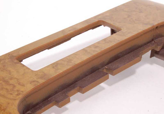 Bandeja inferior de almacenamiento en madera OEM 51167052056 para BMW E46. Original BMW.