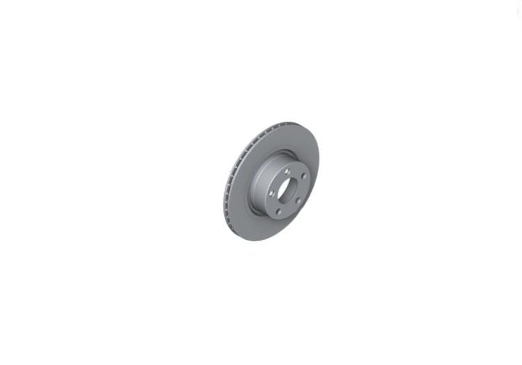 Disco de freno trasero ventilado OEM 34216898733 para BMW 5' F10, F11, F10 LCI, F11 LCI... y más. Original BMW.