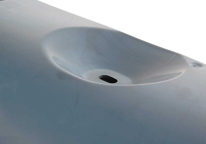 Moldura umbral derecha imprimada OEM 51718226122 para BMW Serie 3 E46 (1999-2006). Original BMW.