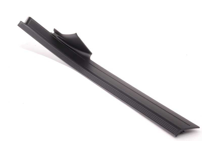 Embellecedor de estribo trasero derecho negro OEM 51478174532 para BMW E38. Original BMW.