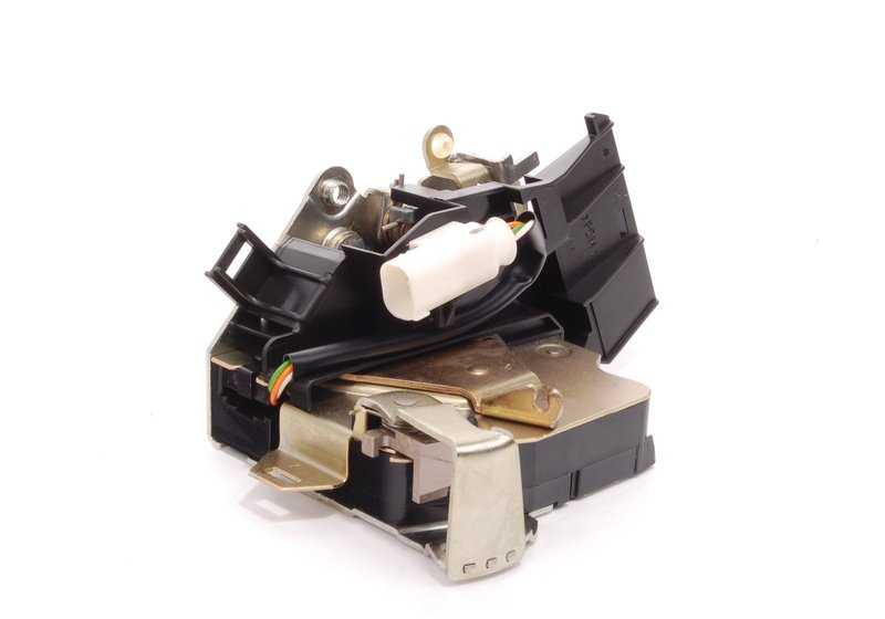 Cierre de puerta trasera izquierda OEM 51228125671 para BMW E39, E38. Original BMW.