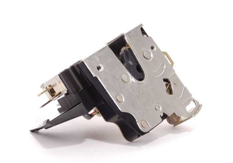 Cierre de puerta trasera izquierda OEM 51228125671 para BMW E39, E38. Original BMW.