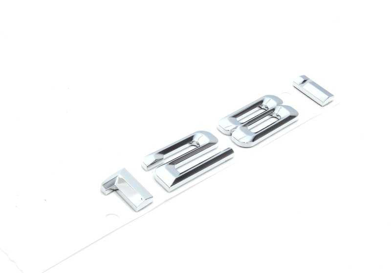 OM 51147183158 Emblema adesivo para BMW E82 e E88. BMW original.