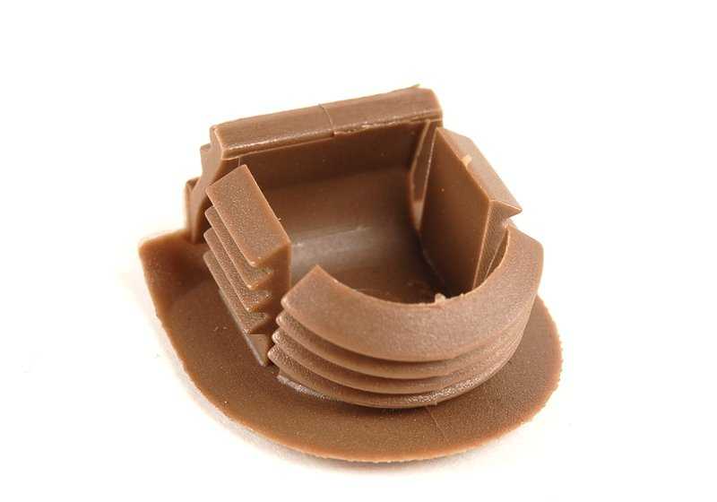 Tapa embellecedora interior puerta OEM 51418171793 para BMW E36 {316i (BE11, BE12, BE21, BE22, CA71, CA72, CA81, CA82, CE11, CE12)}. Color beige. Original BMW.