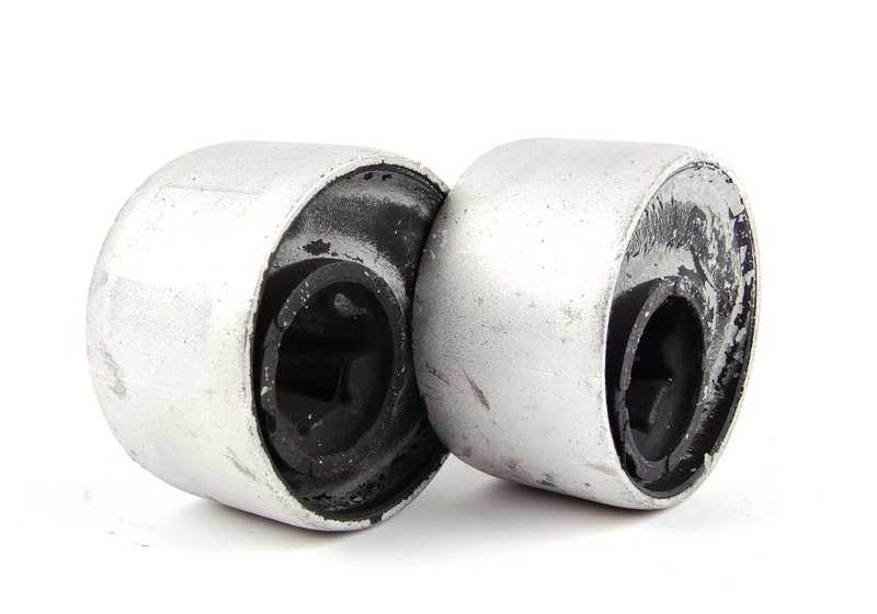 Juego de soportes de goma para BMW Z4 E85, E86 (OEM 31107838575). Original BMW