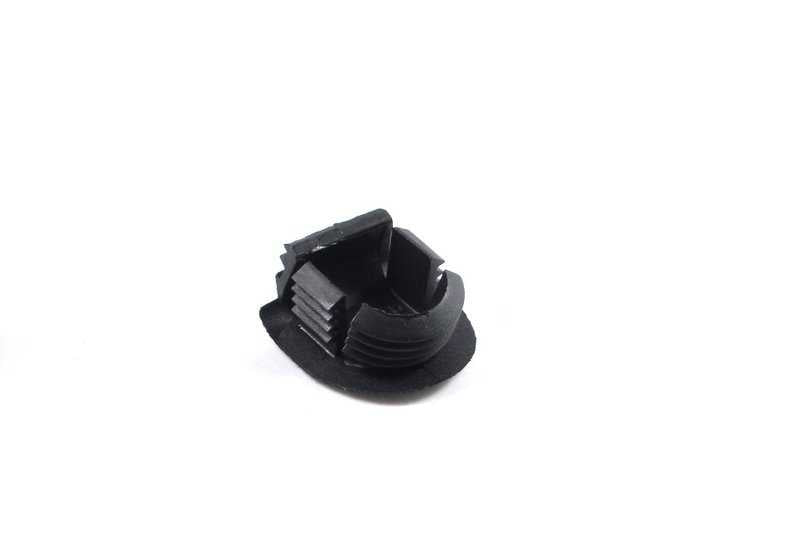 Tapa embellecedora puerta OEM 51418132984 para BMW Serie 3 E36. Apta para molduras interiores delanteras y traseras. Color negro. Original BMW.