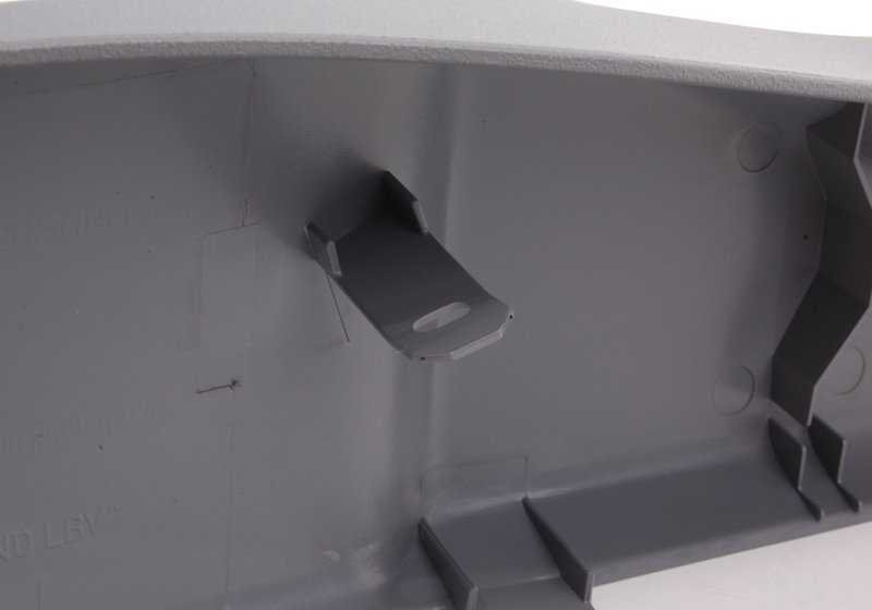 Embellecedor exterior izquierdo gris OEM 52107901525 para BMW Serie 3 E46. Pieza original BMW.